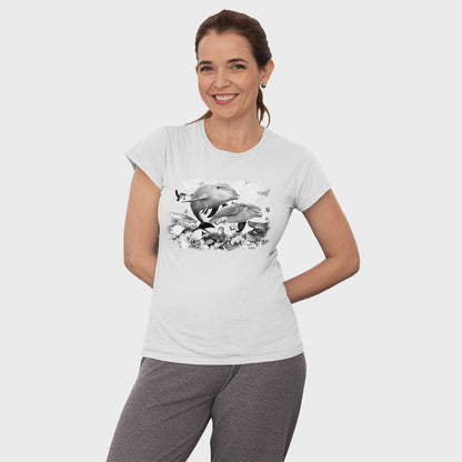 Women's Beneath The Wave Solar Tee