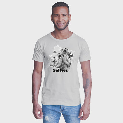 Adult Unisex Meerkats Selfie Solar Tee