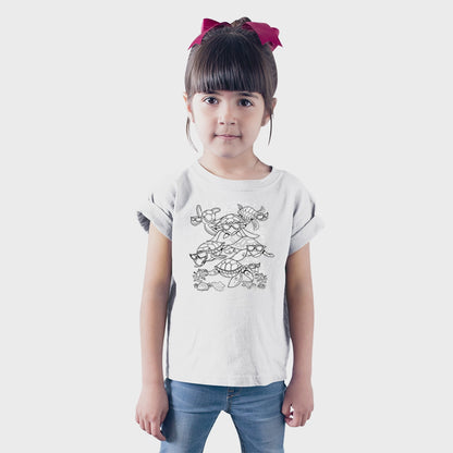 Kid's Turtle Party Solar Tee