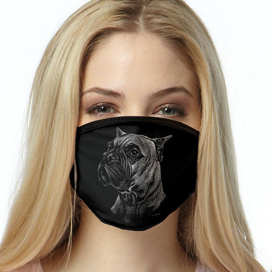 Boxer FACE MASK Dog Breed Face Covering