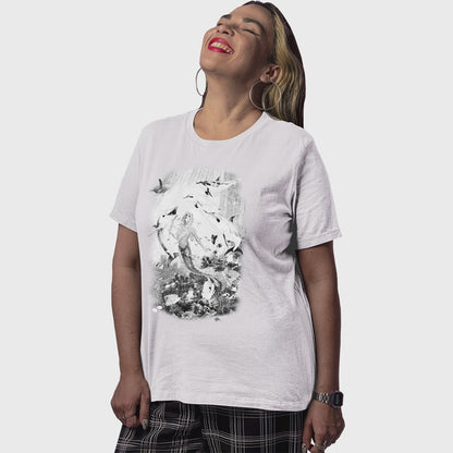 Adult Unisex Ocean Friends Solar Tee