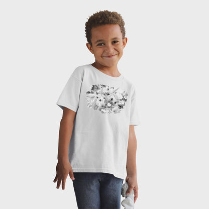 Kid's Selfie Unicorn Solar Tee