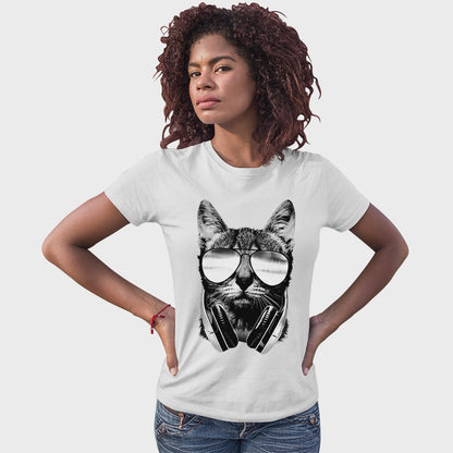 Women's Dj Cat Solar Tee