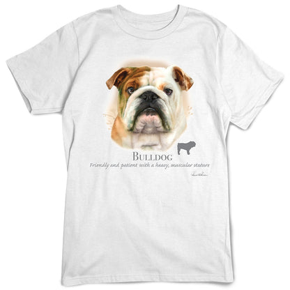 Bulldog Dog Breed Portrait  T-Shirt