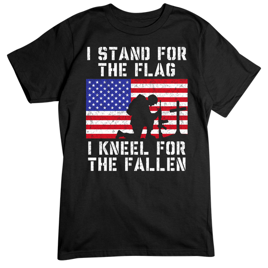 Take A Knee T-shirt, I Stand for the Flag, I kneel for the Fallen