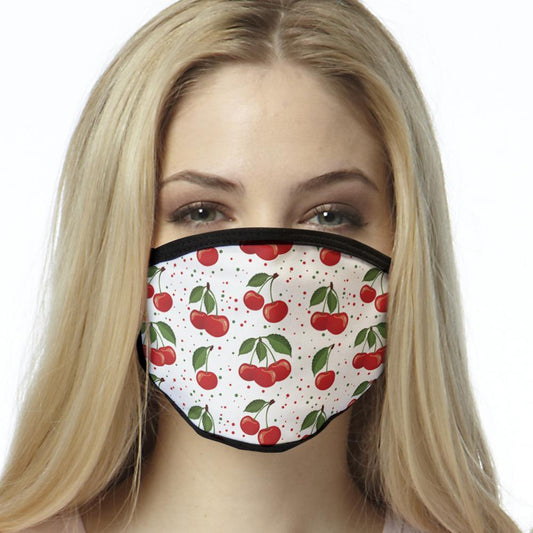 Cherries Pattern FACE MASK Cover Your Face Masks