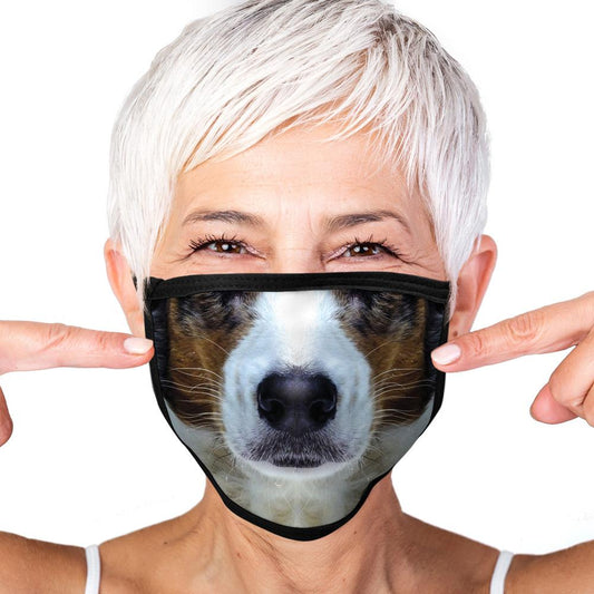 Australian "Aussie" Shepherd FACE MASK Cover Your Face Dog Breed Masks