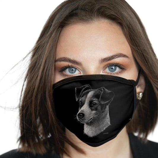 Jack Russell Terrier FACE MASK Cover Your Face Dog Breed Masks