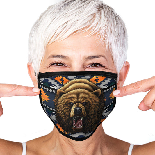 Bear Face Mask Southwest Face Covering