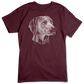 Weimaraner T-shirt, Scratchboard Dog Breed