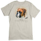 Boxer Dog Breed Portrait T-Shirt