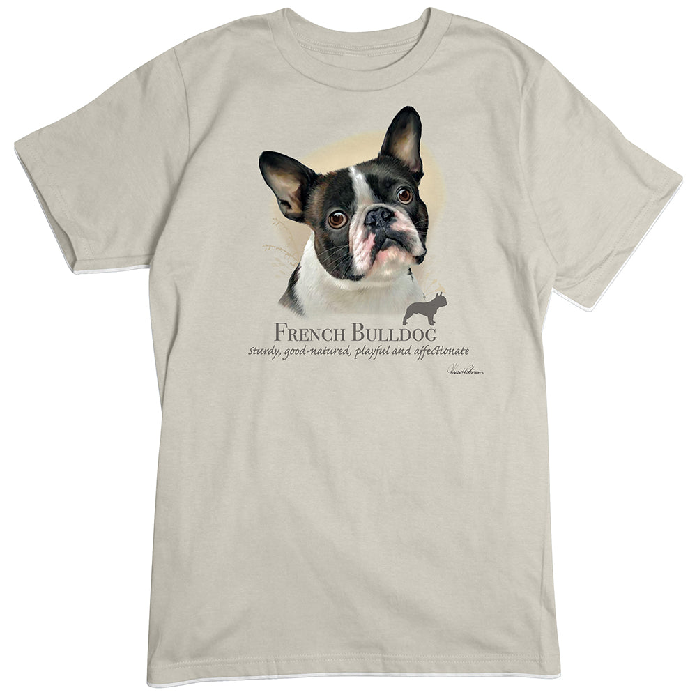 French Bulldog Dog Breed Portrait T-Shirt