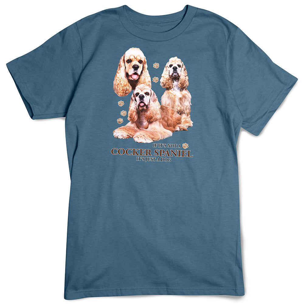 Cocker Spaniel T-Shirt, Not Just a Dog