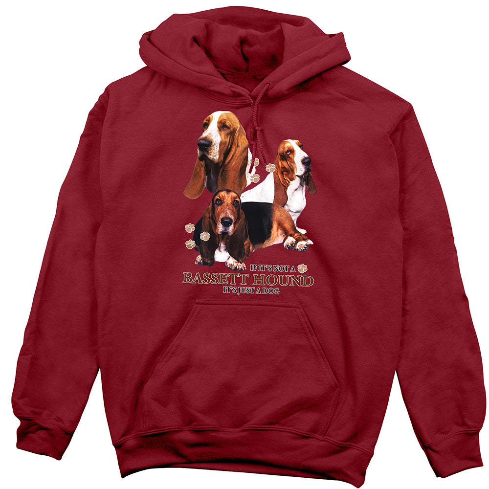 Basset Hound Hoodie, Not Just a Dog