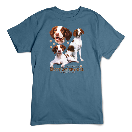 Brittany Spaniel T-Shirt, Not Just a Dog