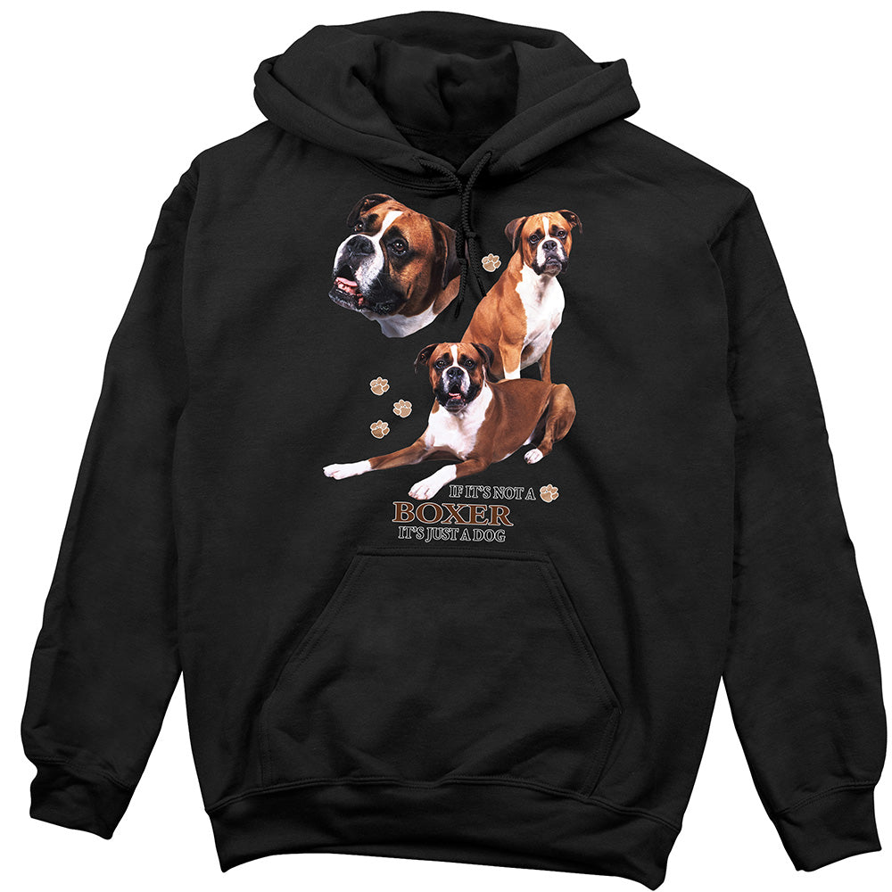 Boxer Hoodie, Not Just a Dog