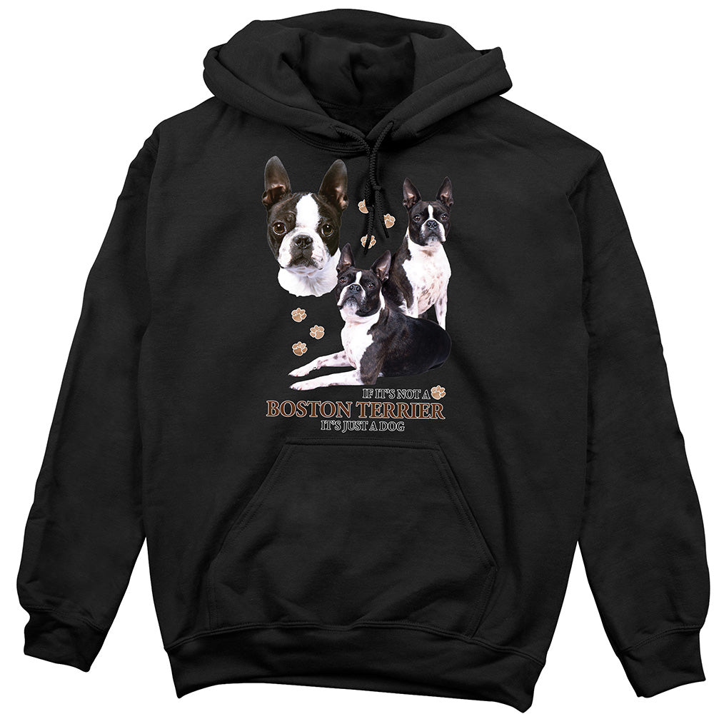 Boston Terrier Hoodie, Not Just a Dog