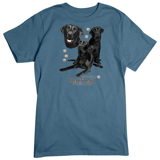 Black Lab T-Shirt, Not Just a Dog
