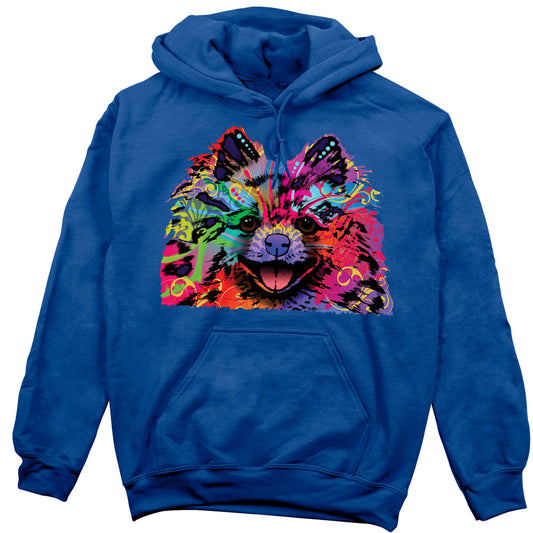 Colorful Pomeranian Hoodie