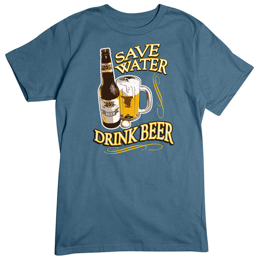 Save Water Drink Beer T-Shirt