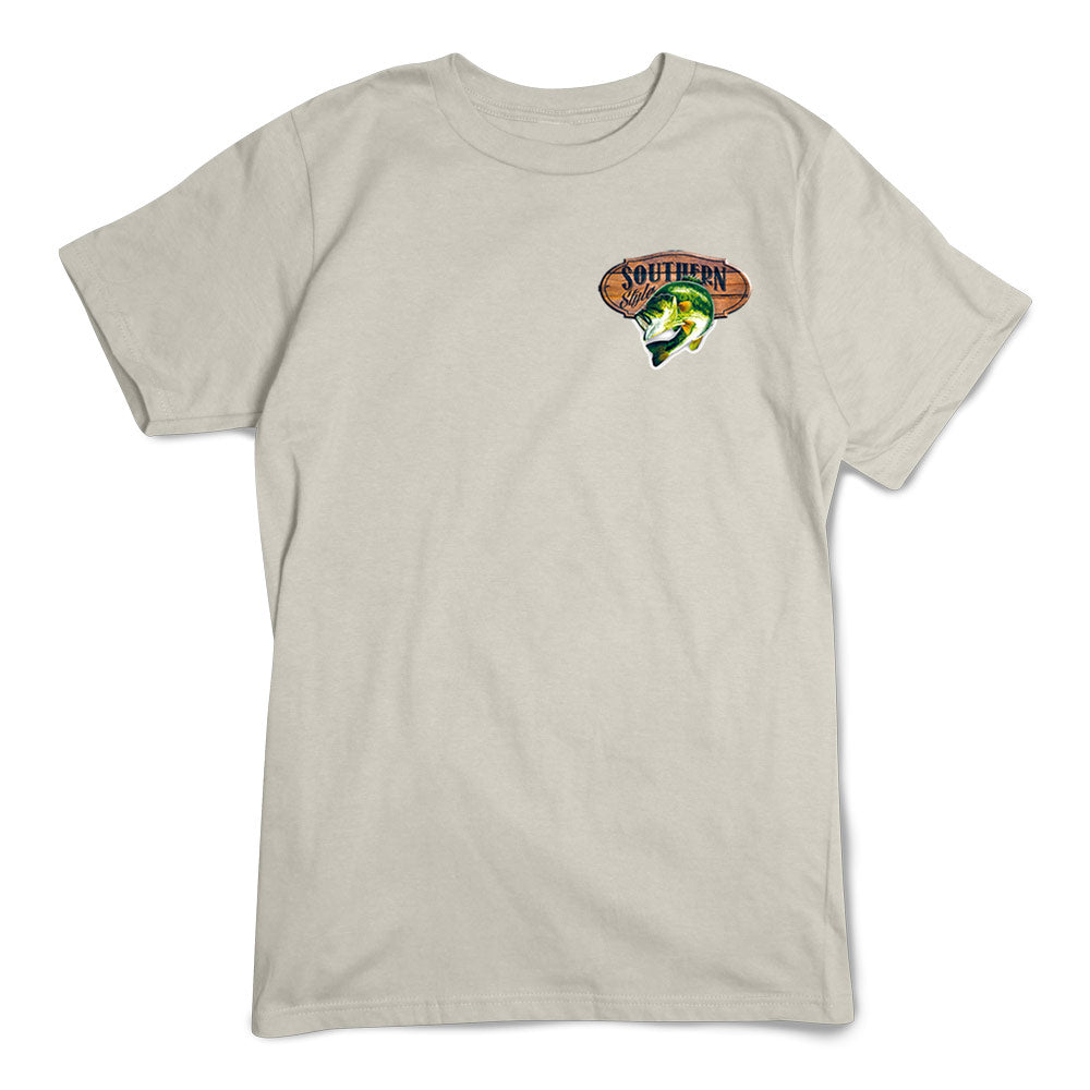 Southern Style, Bass Fishing T-Shirt