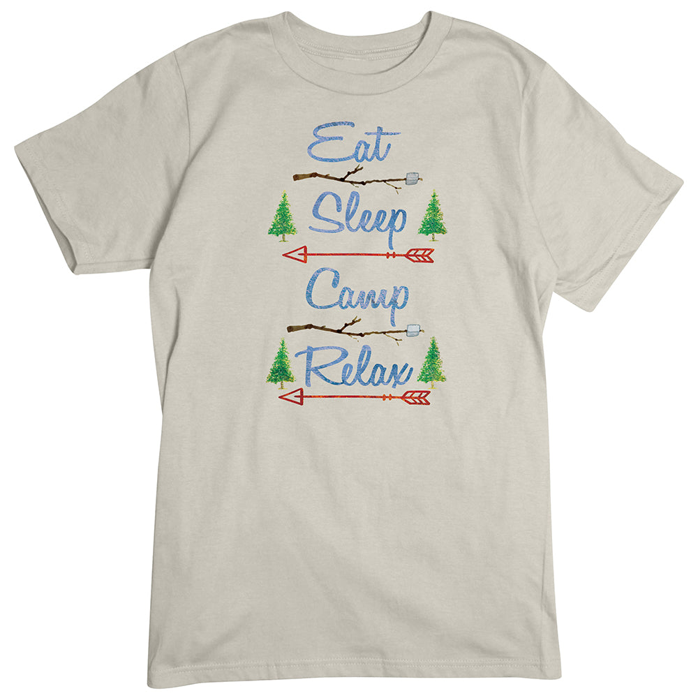 Eat Sleep Camp T-Shirt