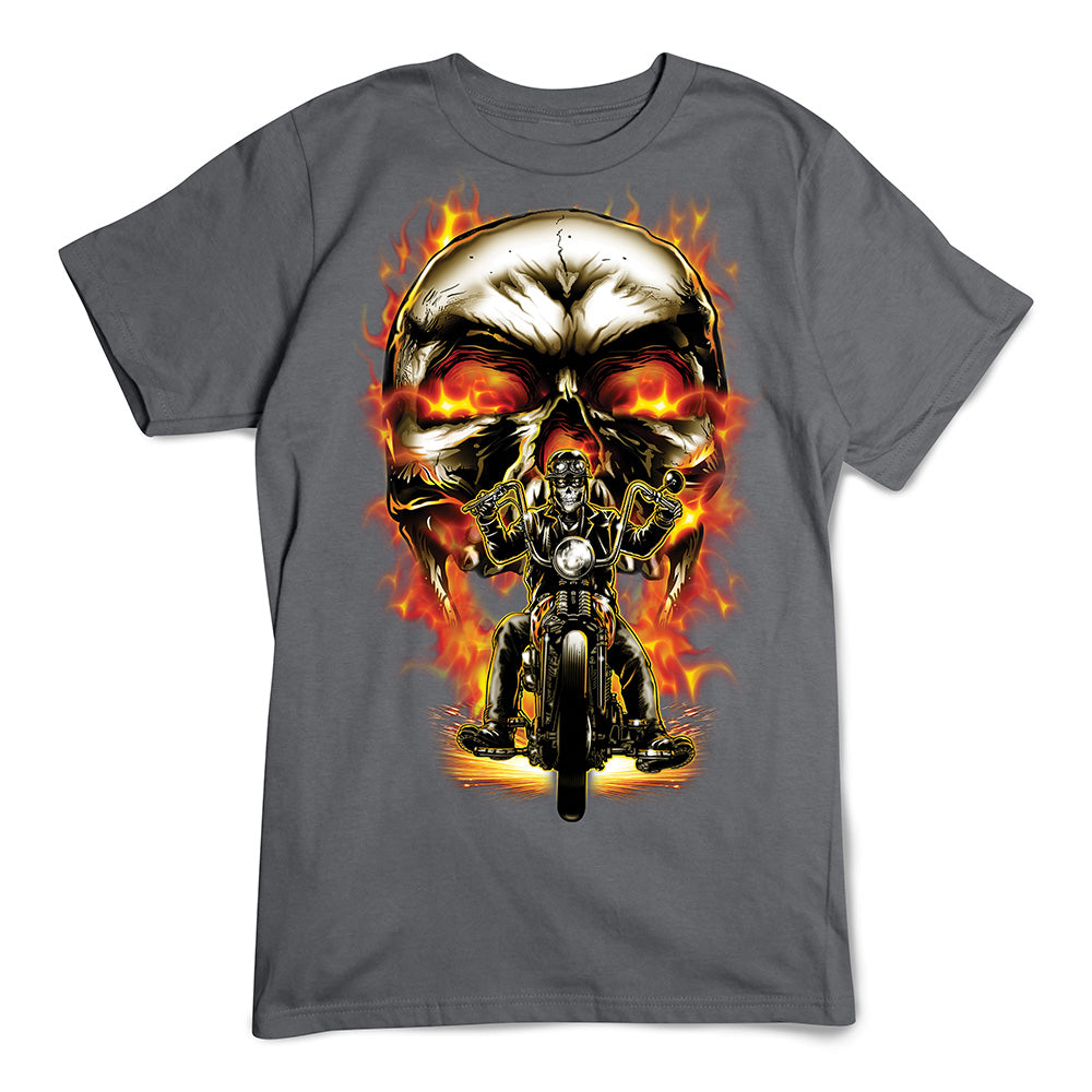 Biker Skull T-Shirt