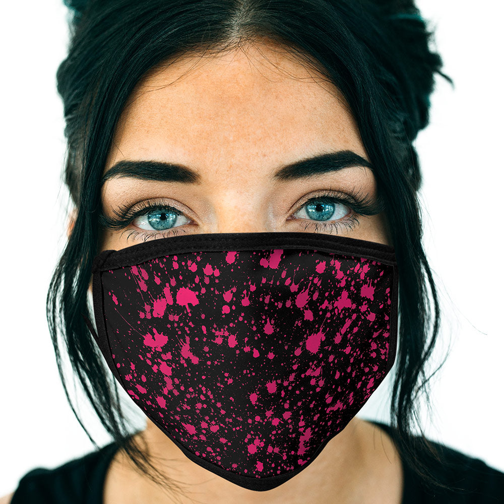 Splatter Mask Teth Splatter Face Mask – Artopia.com