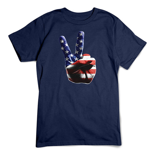 American Peace Hand T-Shirt