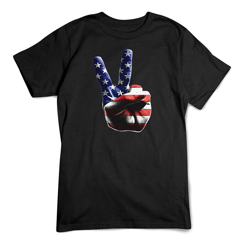 American Peace Hand T-Shirt