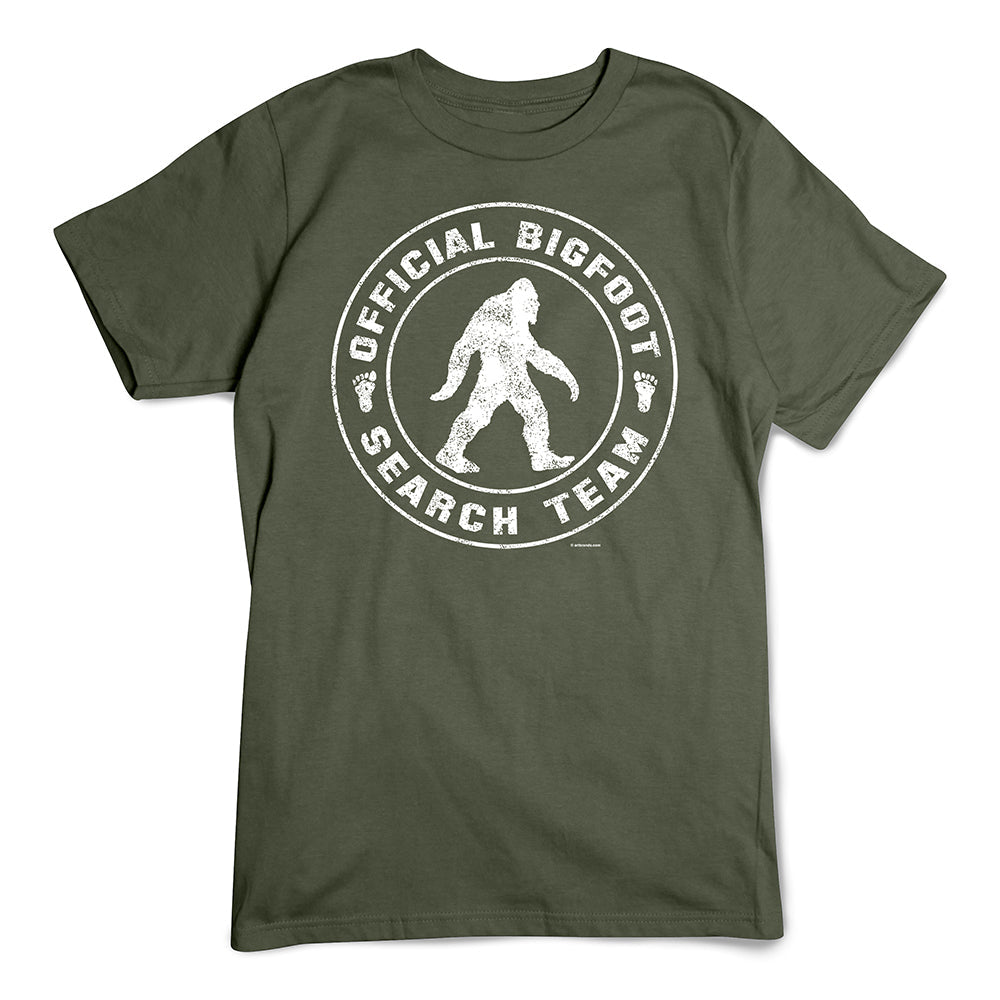 Official Bigfoot Search Team T-Shirt