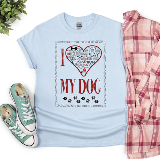 Heart My Dog T-Shirt