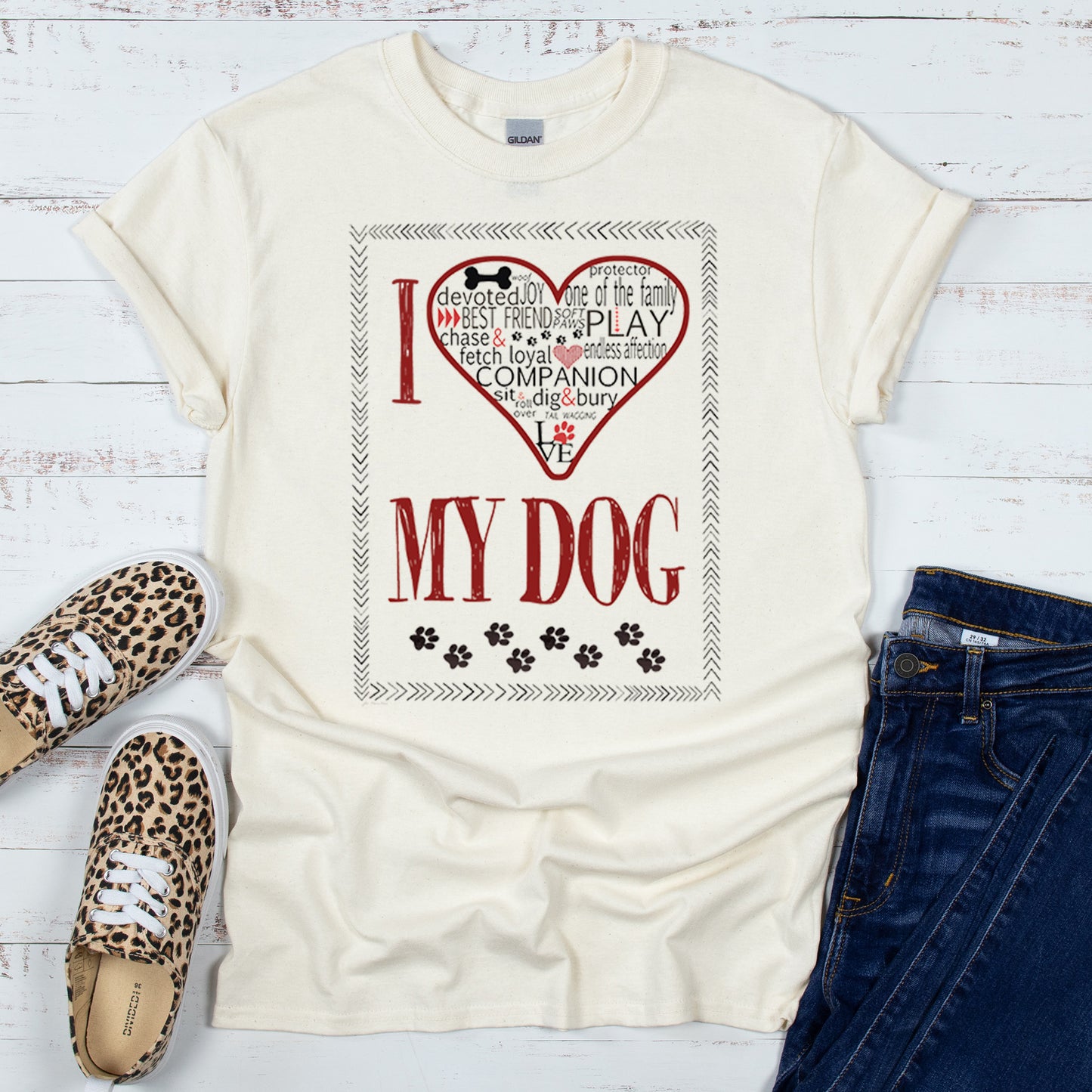 Heart My Dog T-Shirt