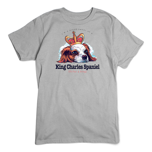 King Charles Spaniel T-Shirt, Furry Friends Dogs