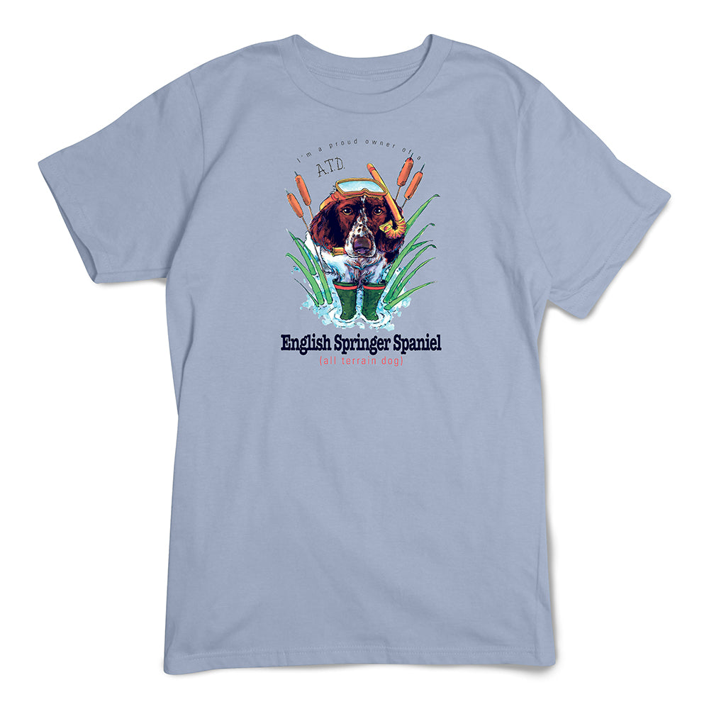 English Springer Spaniel T-Shirt, Furry Friends Dogs