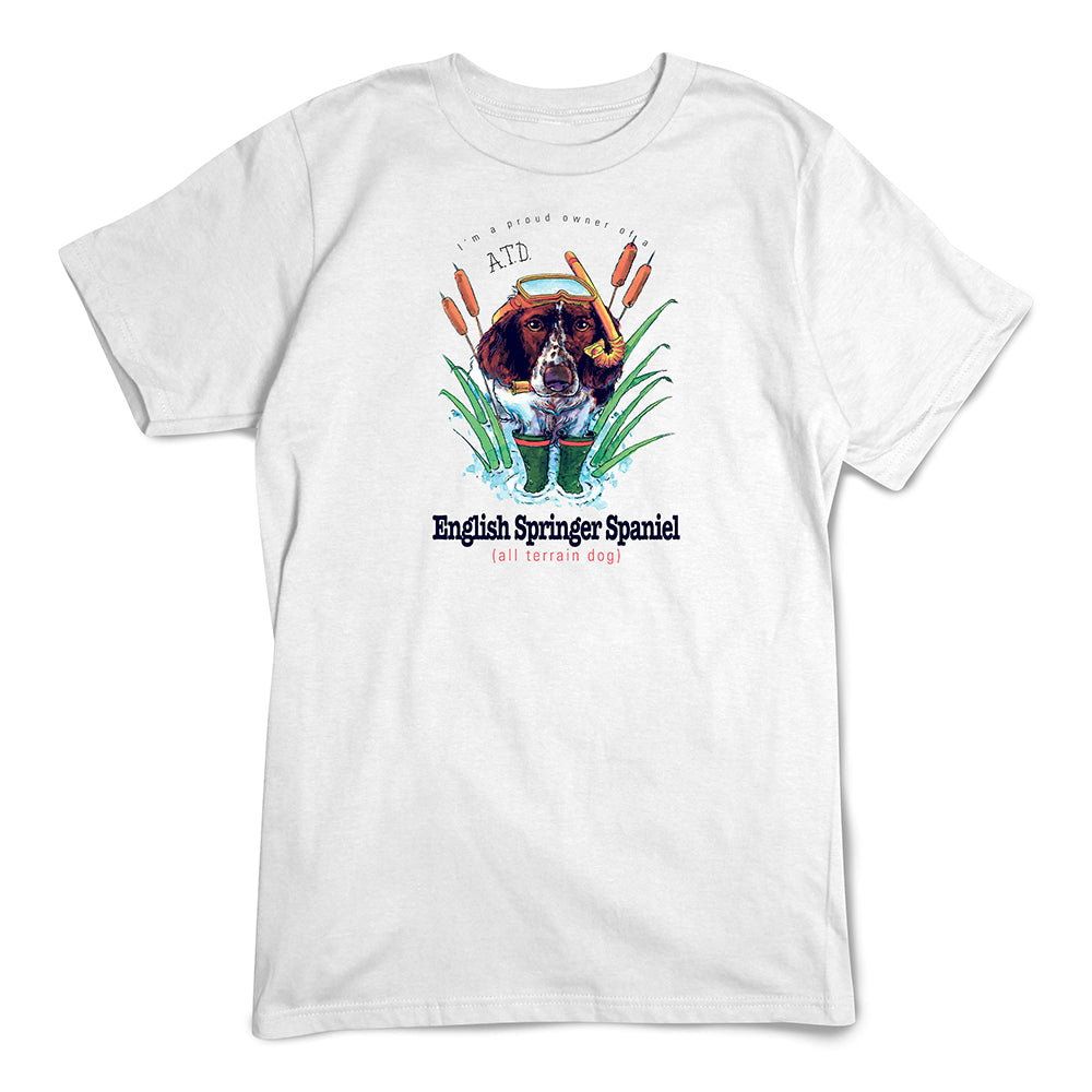 English Springer Spaniel T-Shirt, Furry Friends Dogs