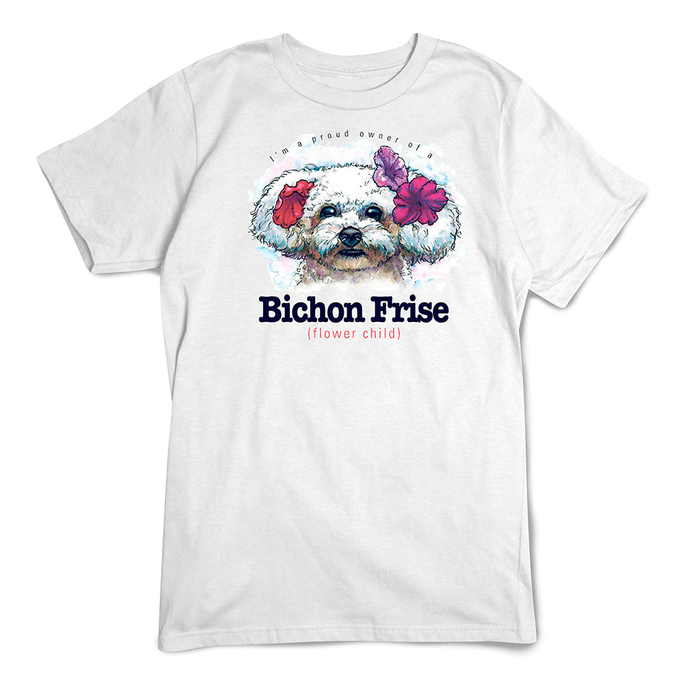 Bichon Frise T-Shirt, Furry Friends Dogs