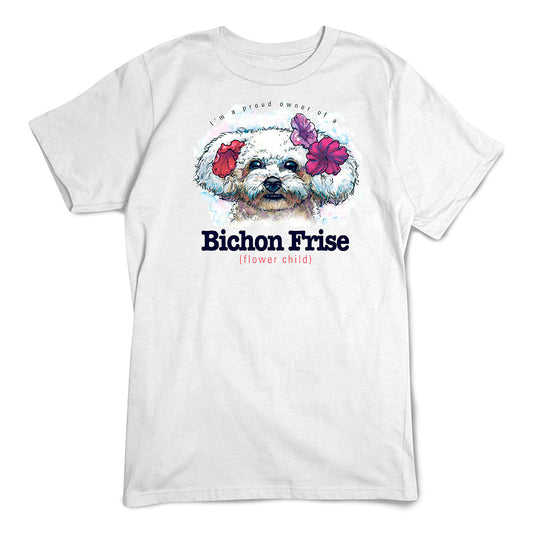 Bichon Frise T-Shirt, Furry Friends Dogs