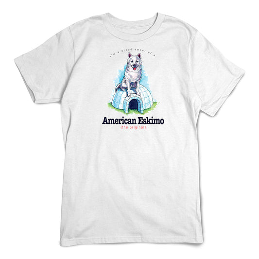 American Eskimo T-Shirt, Furry Friends Dogs