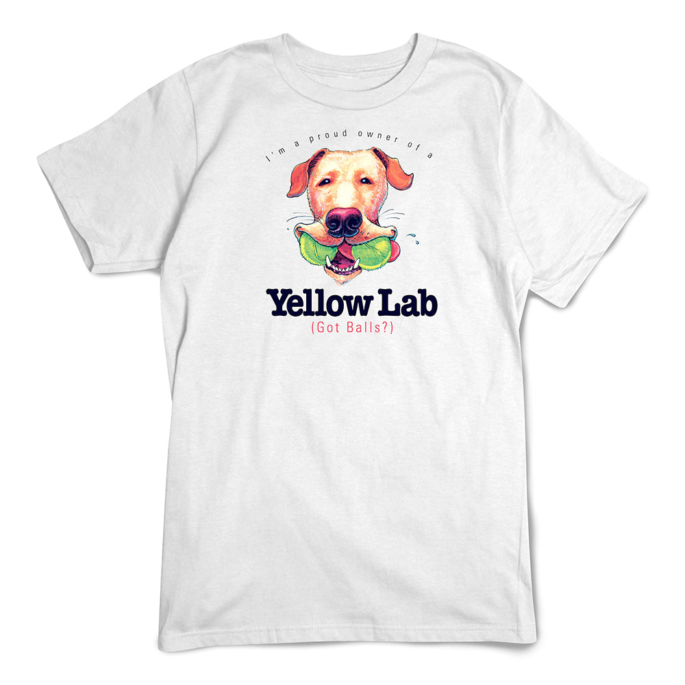 Yellow Lab T-Shirt, Furry Friends Dogs