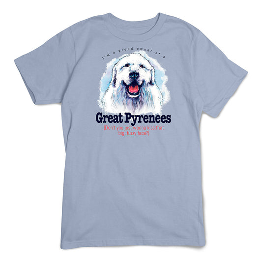 Great Pyrenees T-Shirt, Furry Friends Dogs