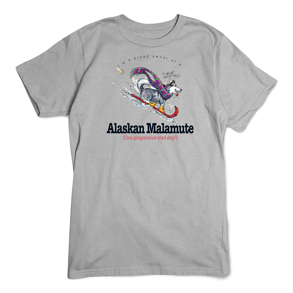 Alaskan Malamute T-Shirt, Furry Friends Dogs