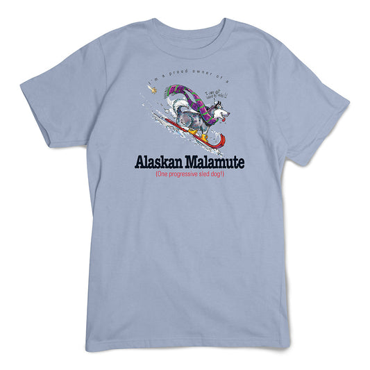 Alaskan Malamute T-Shirt, Furry Friends Dogs