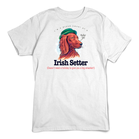 Irish Setter T-Shirt, Furry Friends Dogs