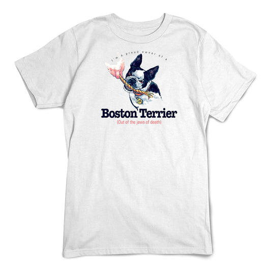 Boston Terrier T-Shirt, Furry Friends Dogs