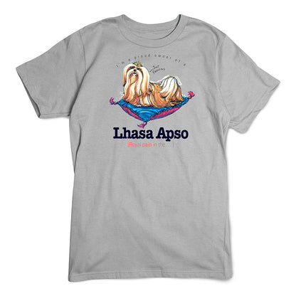 Lhasa Apso T-Shirt, Furry Friends Dogs