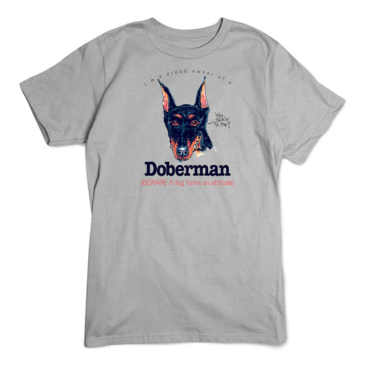 Doberman T-Shirt, Furry Friends Dogs