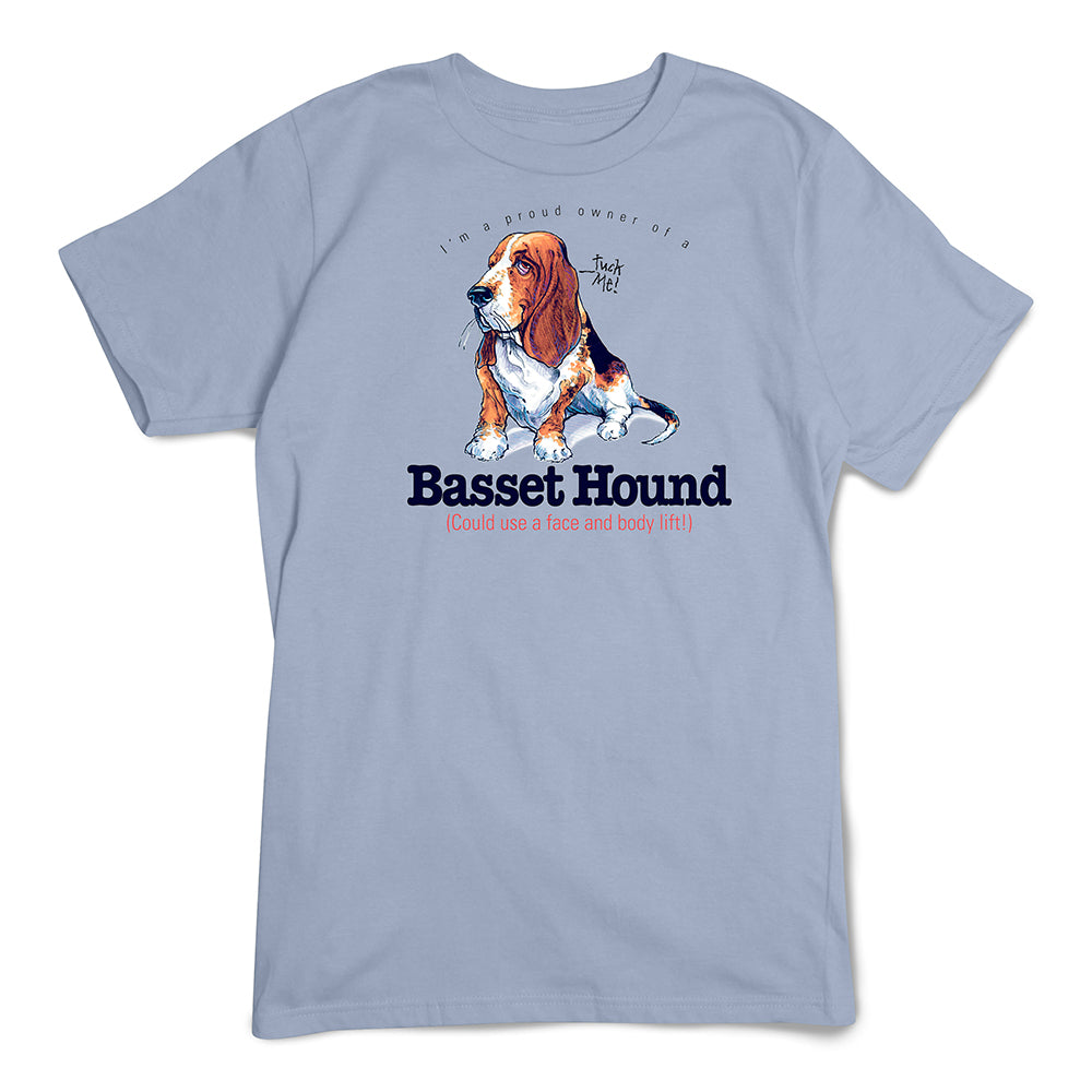 Basset Hound T-Shirt, Furry Friends Dogs