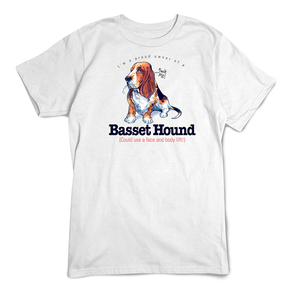 Basset Hound T-Shirt, Furry Friends Dogs