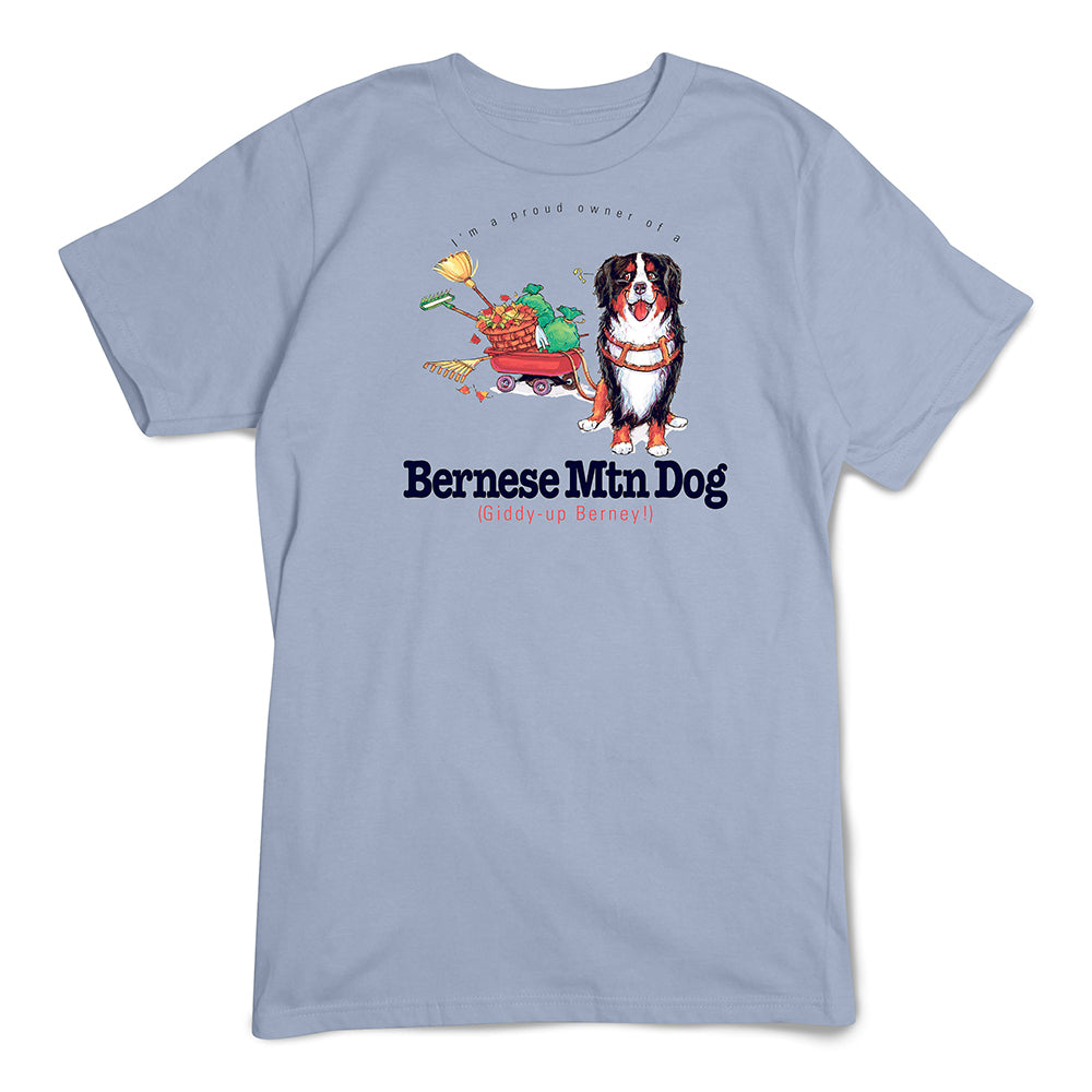 Bernese Mtn Dog T-Shirt, Furry Friends Dogs